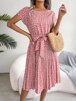 Vestito Donna Estivo Floreale – Abito Midi Comodo e Leggero per Ogni Giorno