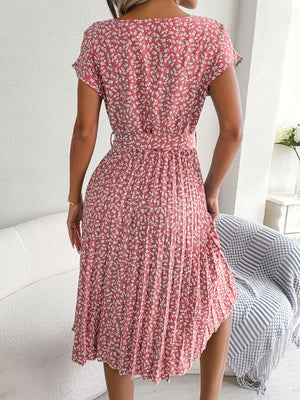 Vestito Donna Estivo Floreale – Abito Midi Comodo e Leggero per Ogni Giorno
