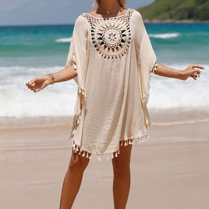 Copricostume Mare Crochet – Tunica da Spiaggia Boho Chic