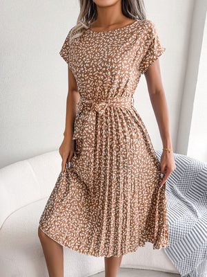 Vestito Donna Estivo Floreale – Abito Midi Comodo e Leggero per Ogni Giorno