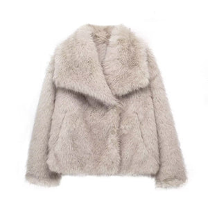 Clara - Giacca in Pelliccia Elegante