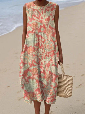 Elyn - Vestito Estivo Donna Stampa Floreale