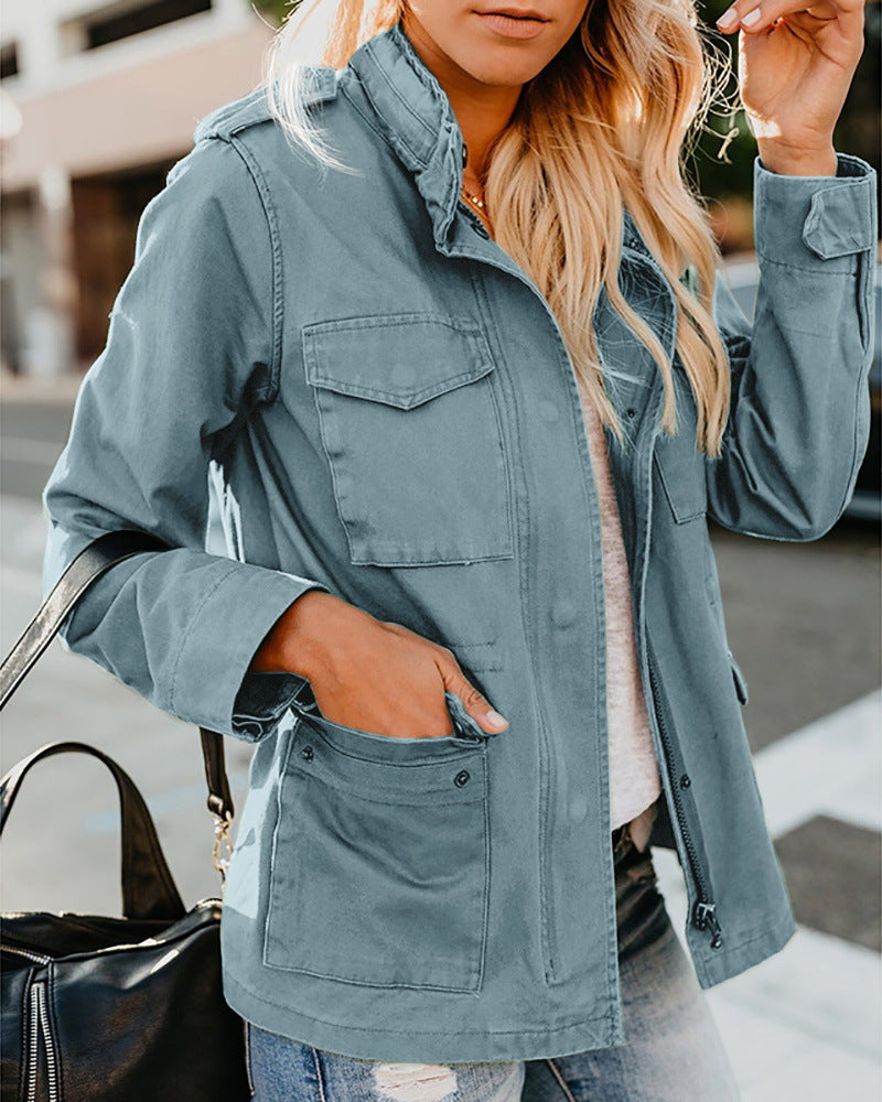 Giacca Donna Casual Elegante – Versatile e Confortevole – Bianca