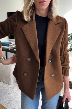 Giacca Donna Elegante con Maniche in Maglia – Giorgia