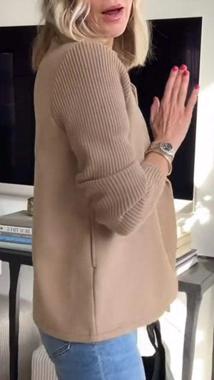 Giacca Donna Elegante con Maniche in Maglia – Giorgia