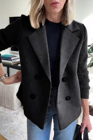 Giacca Donna Elegante con Maniche in Maglia – Giorgia
