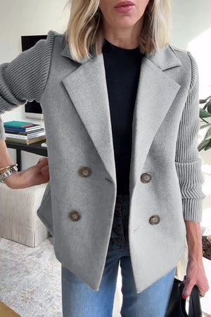 Giacca Donna Elegante con Maniche in Maglia – Giorgia