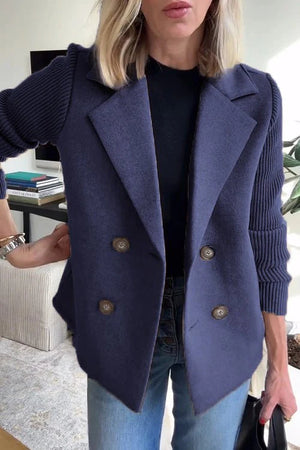 Giacca Donna Elegante con Maniche in Maglia – Giorgia