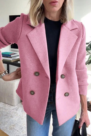 Giacca Donna Elegante con Maniche in Maglia – Giorgia