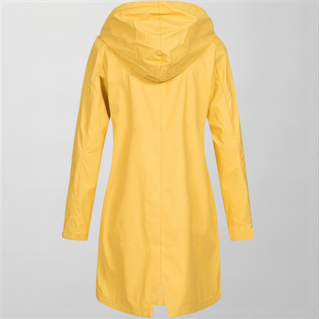 Giacca Impermeabile Donna con Cappuccio – Leggera e Antipioggia – Valentina