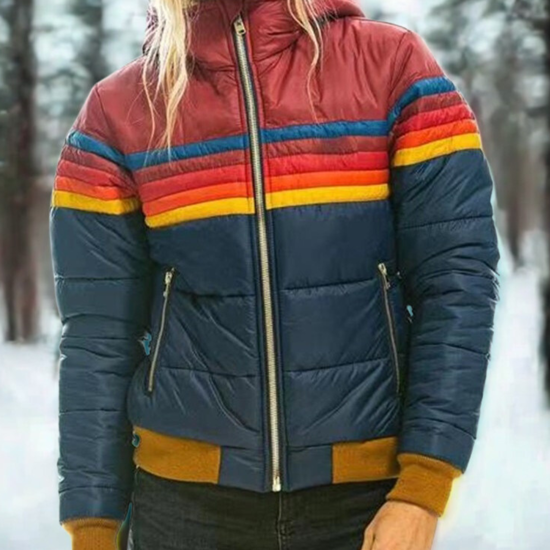 Giacca Invernale Donna Imbottita Colorata – Calda, Leggera e Casual – Camilla