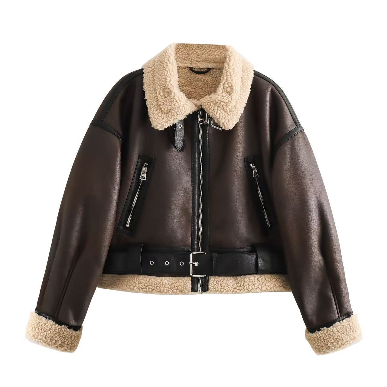 Giacca Invernale Donna in Pile Sherpa – Calore Deciso e Stile Iconico – Claudia