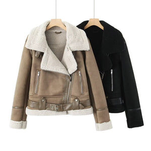 Giacca Invernale Donna in Pile Sherpa – Morbidezza Avvolgente ed Elegante – Giada