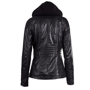 Giacca in Pelle Invernale da Donna – Linee Snellenti e Calore Morbido – Giulia