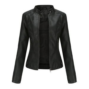 Giacca in Pelle da Donna – Eleganza Decisa e Fascino Intramontabile – Valentina