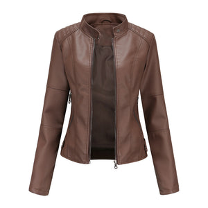Giacca in Pelle da Donna – Eleganza Decisa e Fascino Intramontabile – Valentina