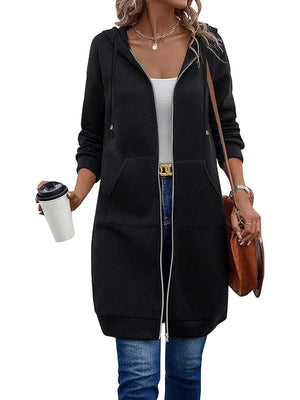 Giada - Felpa Donna con Zip e Cappuccio