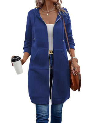 Giada - Felpa Donna con Zip e Cappuccio