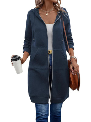 Giada - Felpa Donna con Zip e Cappuccio