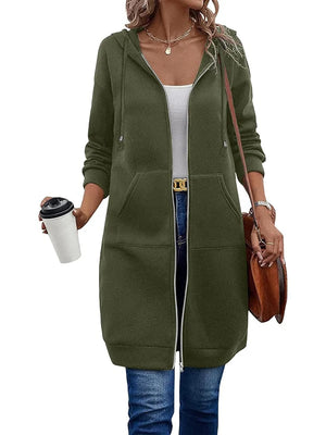 Giada - Felpa Donna con Zip e Cappuccio