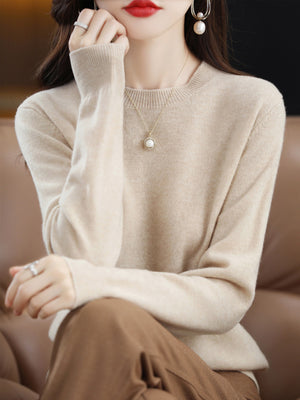 Maglione Donna Elegante Giulia in Lana Merino – Morbido, Caldo e Leggero per Ogni Occasione