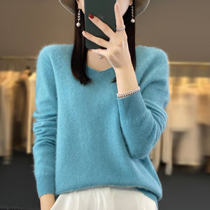 Maglione Donna Elegante Sofia in Lana e Cashmere – Morbido e Caldo per Ogni Occasione