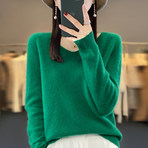 Maglione Donna Elegante Sofia in Lana e Cashmere – Morbido e Caldo per Ogni Occasione
