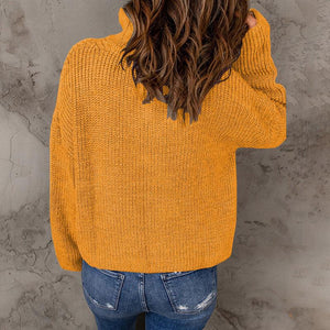 Maglione Donna Invernale con Zip – Calore, Stile e Comfort Quotidiano – Giorgia
