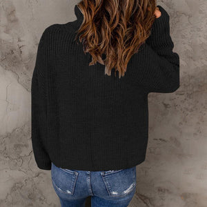 Maglione Donna Invernale con Zip – Calore, Stile e Comfort Quotidiano – Giorgia