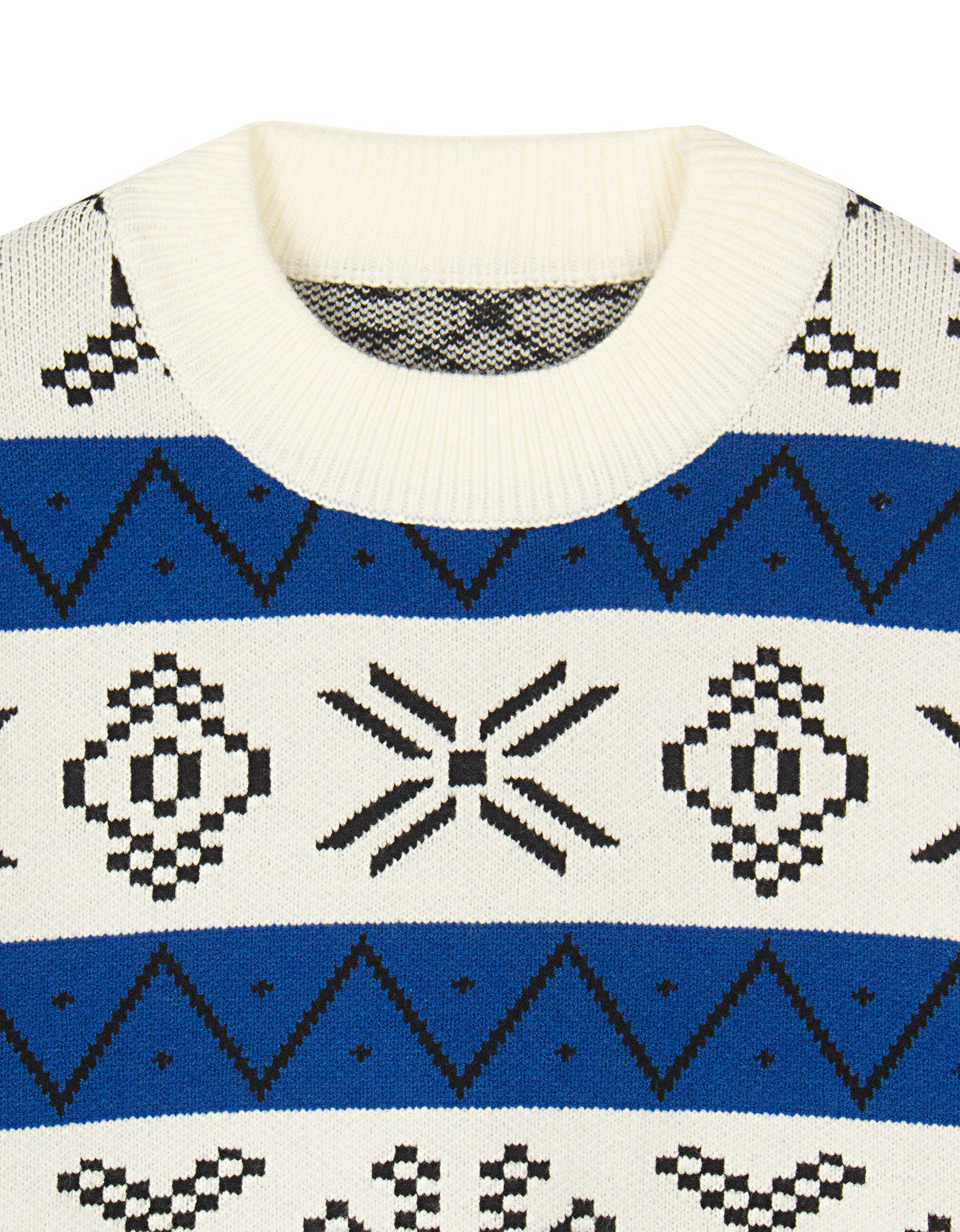 Maglione Natale Donna Oversize con Motivo Jacquard – Calore e Stile delle Feste – Natalia