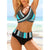 Bikini Donna Mare – Costume Due Pezzi con Top Incrociato e Slip a Vita Alta