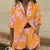 Completo Donna Estivo con Camicia e Shorts – Set Elegante e Confortevole con Stampa