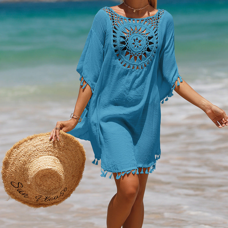 Copricostume Mare Crochet – Tunica da Spiaggia Boho Chic