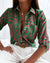 Aurora | Camicia Elegante Donna – Stampa Raffinata e Comfort Leggero