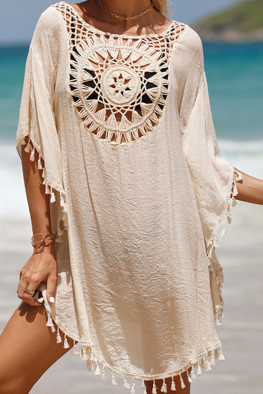 Copricostume Mare Crochet – Tunica da Spiaggia Boho Chic