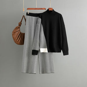 Completo Maglia Donna Adele – Eleganza e Comfort Coordinato