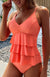 Tankini Ondina Modellante – Costume da Bagno con Balze