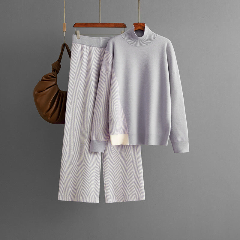 Completo Maglia Donna Adele – Eleganza e Comfort Coordinato