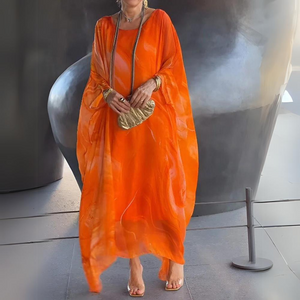 Mariana - Vestito Lungo Elegante in Chiffon