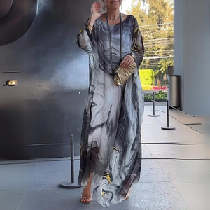 Mariana - Vestito Lungo Elegante in Chiffon