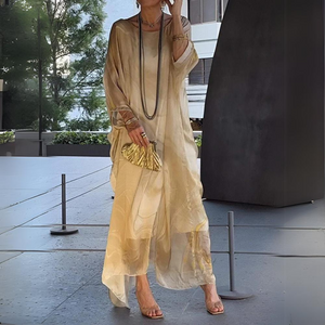 Mariana - Vestito Lungo Elegante in Chiffon