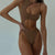 Miami – Costume Intero Cut-Out Asimmetrico con Spallina Sottile