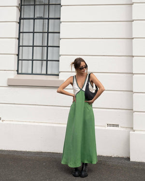 Vestito Lungo Annelise - Morbido con Scollatura V