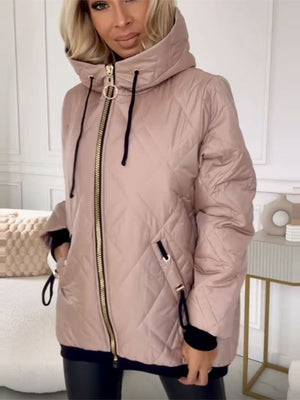 Parka Invernale Donna Elegante – Calore e Stile con Dettagli Trapuntati – Alessia
