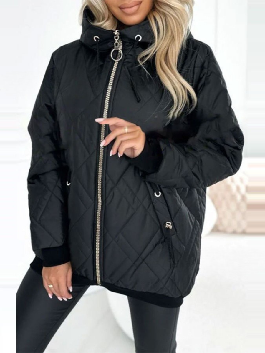 Parka Invernale Donna Elegante – Calore e Stile con Dettagli Trapuntati – Alessia