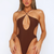 Rio – Costume Intero con Scollo a Goccia e Spalline Incrociate