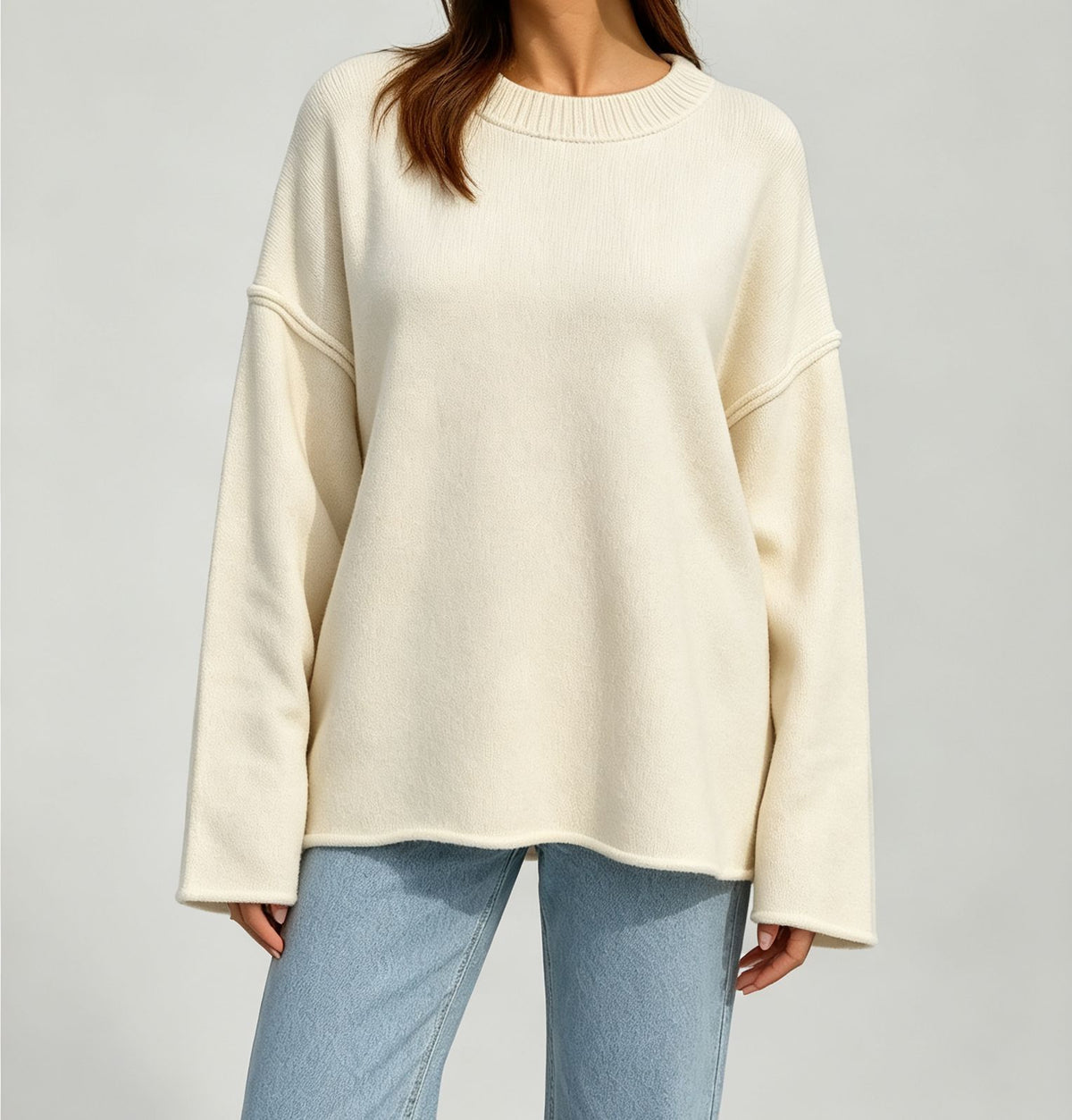 Maglione Donna Oversize Morbido e Versatile – Comfort Elegante per Ogni Giorno – Marta