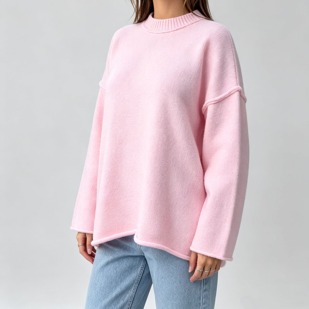 Maglione Donna Oversize Morbido e Versatile – Comfort Elegante per Ogni Giorno – Marta