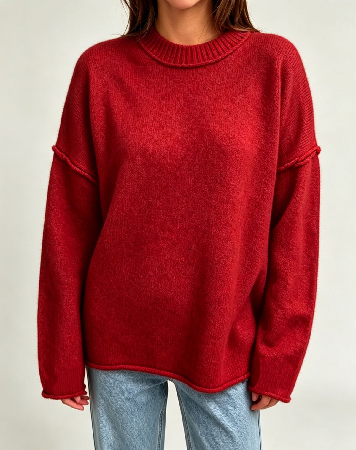 Maglione Donna Oversize Morbido e Versatile – Comfort Elegante per Ogni Giorno – Marta