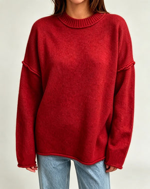 Maglione Donna Oversize Morbido e Versatile – Comfort Elegante per Ogni Giorno – Marta